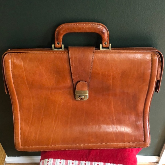 leather doctor briefcases